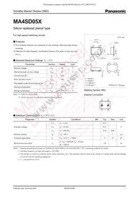 MA4SD05X0L Datasheet Cover