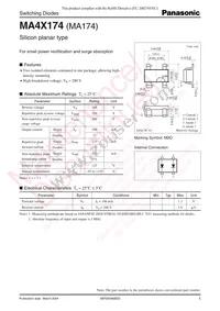 MA4X17400L Datasheet Cover