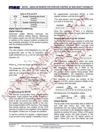 MA700GQ-Z Datasheet Page 13