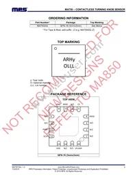 MA750GQ-P Datasheet Page 2