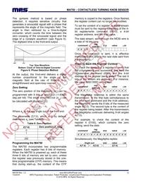 MA750GQ-P Datasheet Page 12