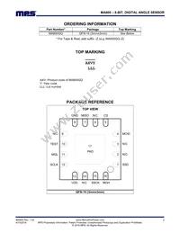 MA800GQ-Z Datasheet Page 2