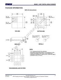 MA800GQ-Z Datasheet Page 21