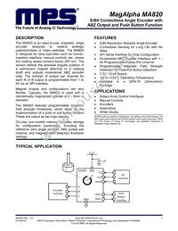 MA820GQ-P Datasheet Cover