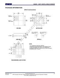 MA850GQ-P Datasheet Page 20