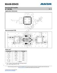 MAAM-009455-TR1000 Datasheet Page 4