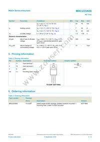 MAC223A8X Datasheet Page 2