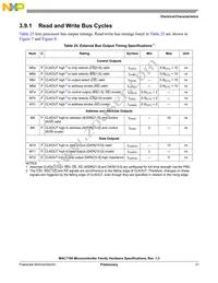 MAC7101MAG40 Datasheet Page 21