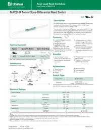 MACD-14-20-30 Datasheet Cover