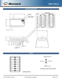 MAD1109E3/TU Datasheet Page 3