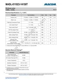 MADL-011023-14150T Datasheet Page 2