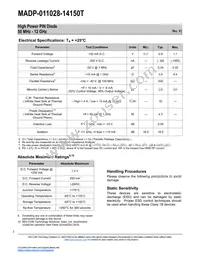 MADP-011028-14150T Datasheet Page 2