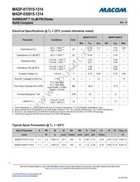 MADP-030015-13140G Datasheet Page 2