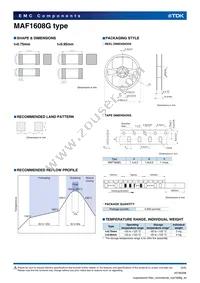 MAF1608GAD471CT000 Datasheet Page 3