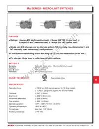 MAF6B Datasheet Cover