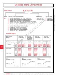 MAF6B Datasheet Page 2