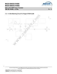 MAGX-000035-01000S Datasheet Page 6