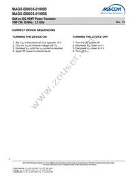MAGX-000035-01000S Datasheet Page 8