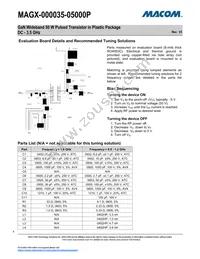 MAGX-000035-05000P Datasheet Page 4