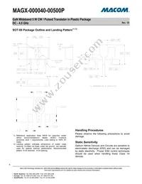 MAGX-000040-00500P Datasheet Page 6