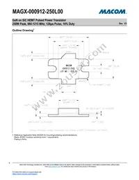 MAGX-000912-250L00 Datasheet Page 6