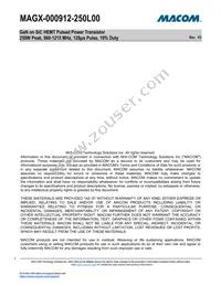 MAGX-000912-250L00 Datasheet Page 7