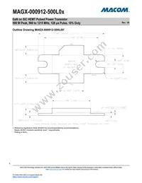 MAGX-000912-500L0S Datasheet Page 6