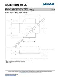 MAGX-000912-500L0S Datasheet Page 7