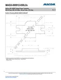 MAGX-000912-650L0S Datasheet Page 8