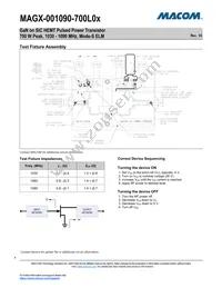 MAGX-001090-700L0S Datasheet Page 4
