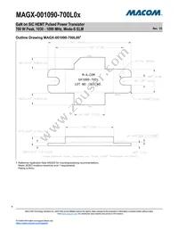 MAGX-001090-700L0S Datasheet Page 6