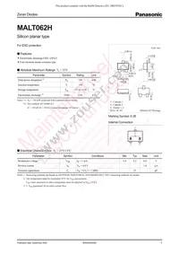 MALT062H0L Datasheet Cover