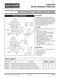 MAN6480 Datasheet Cover