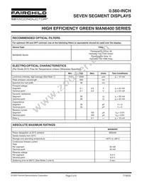 MAN6480 Datasheet Page 2