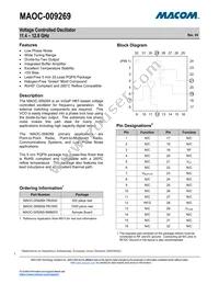 MAOC-009269-PKG003 Datasheet Cover