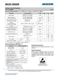 MAOC-009269-PKG003 Datasheet Page 2