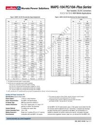 MAPC-104-C Datasheet Page 3