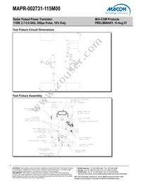 MAPR-002731-115M00 Datasheet Page 4