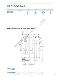 MAX-754-1205G Datasheet Page 2