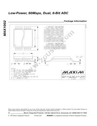 MAX1002CAX+T Datasheet Page 12