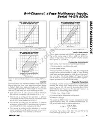 MAX1034BEUG+ Datasheet Page 21