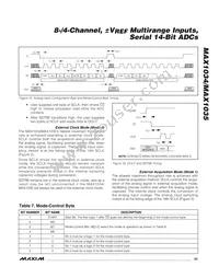 MAX1034BEUG+ Datasheet Page 23