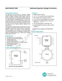 MAX1044C/D-C70802 Datasheet Cover