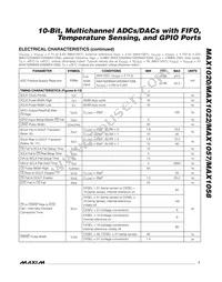 MAX1058BETM+T Datasheet Page 7