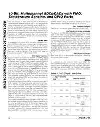 MAX1058BETM+T Datasheet Page 22