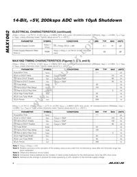 MAX1062ACUB+T Datasheet Page 4