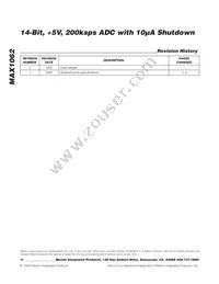 MAX1062ACUB+T Datasheet Page 18