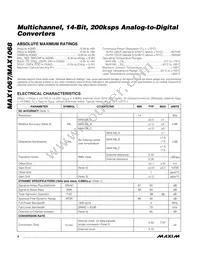 MAX1067BEEE+T Datasheet Page 2