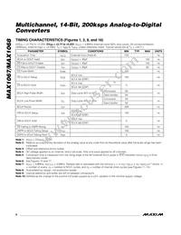 MAX1067BEEE+T Datasheet Page 6