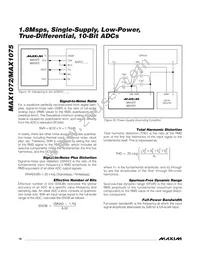 MAX1075CTC+T Datasheet Page 16
